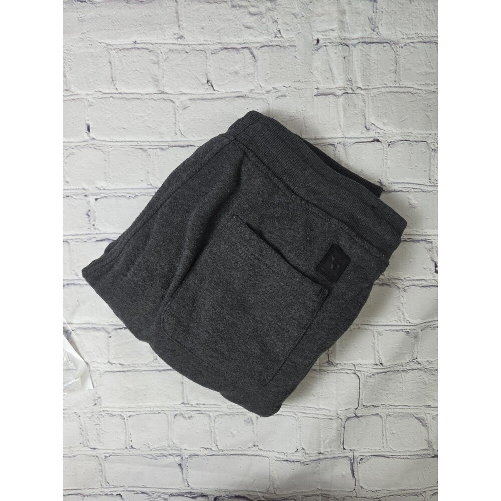 Southpole Men's Large Gray Fleece Tapered Drawstring Sweatpants